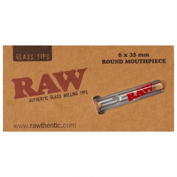 Raw Glass Tips Round - Χονδρική